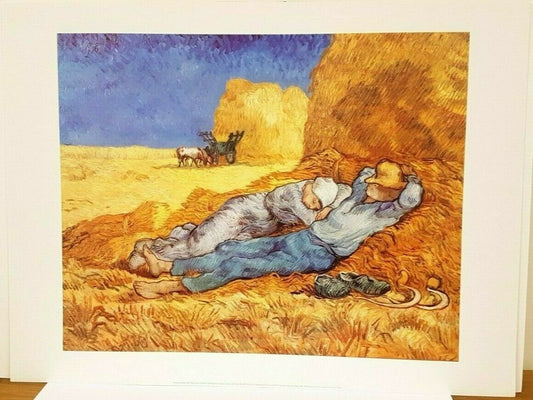 The Siesta by Vincent van Gogh (Colour Art Print, 80cm x 60cm)