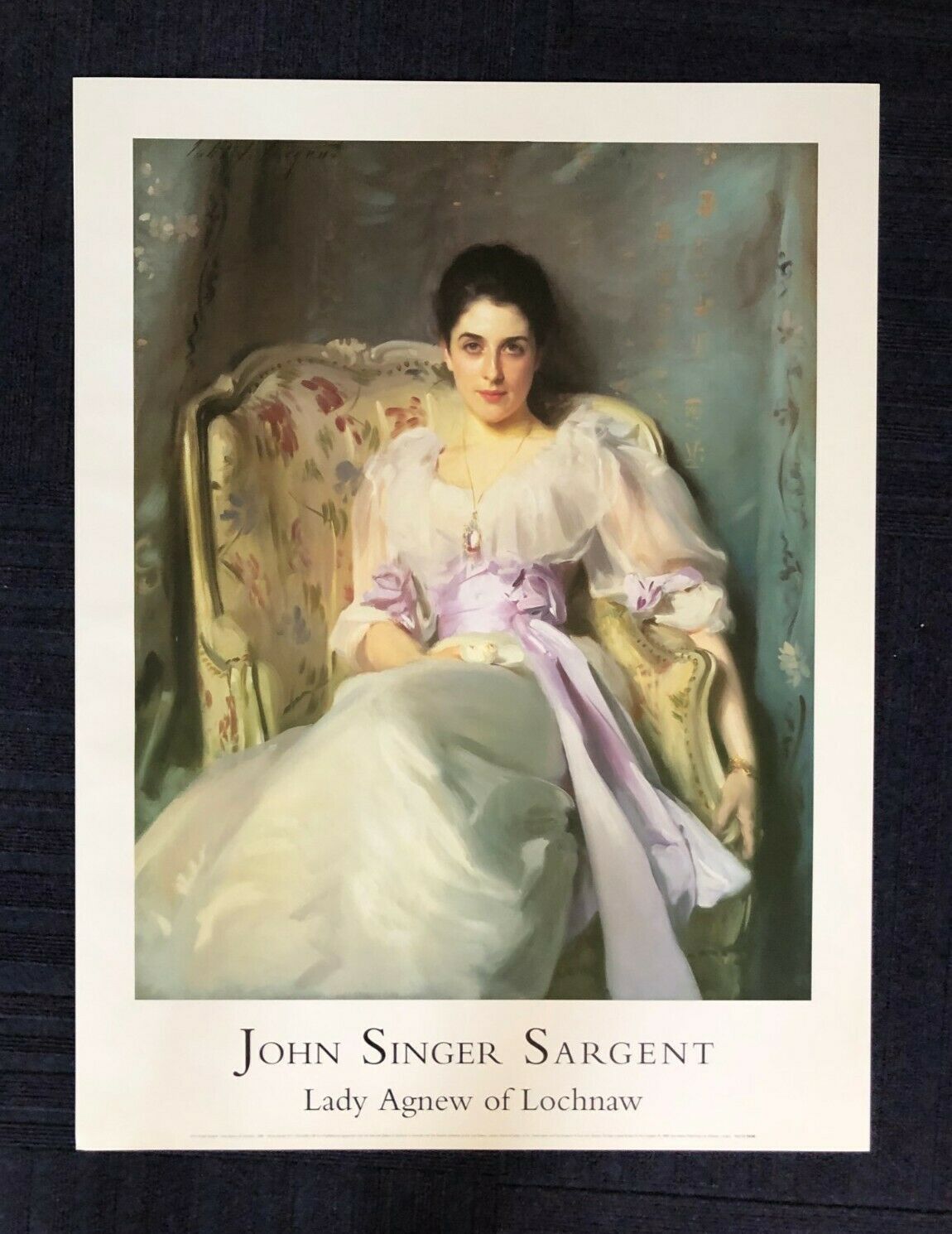 Lady Agnew of Lochnaw by John Singer Sargent (Art Print, 70cm x 50cm)