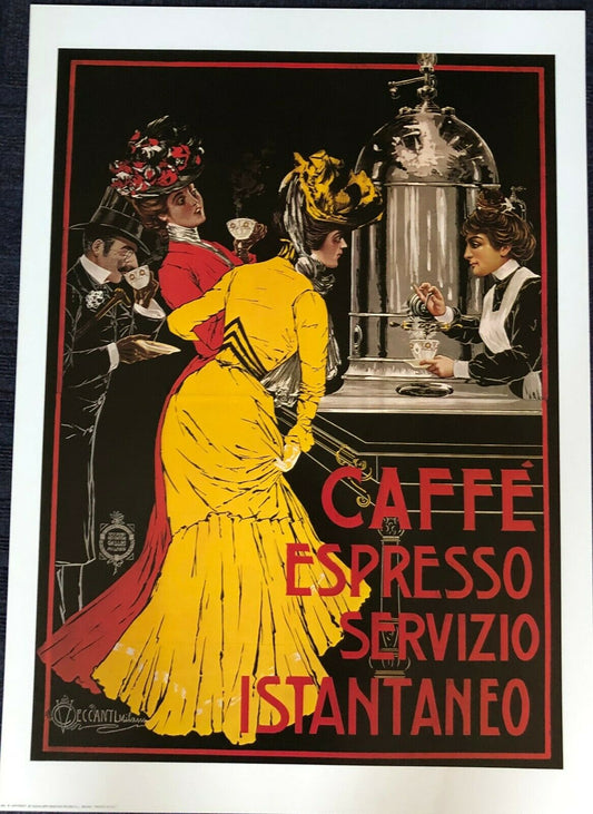 Café Espresso by Veccanti Milano (Art Print, 50cm x 70cm)