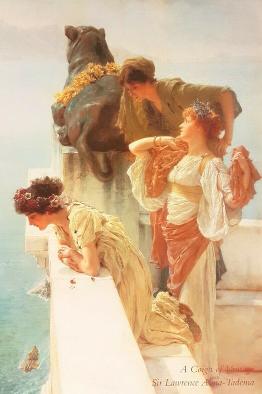 Art Print: A Coign of Vantage by Lawrence Alma-Tadema (60cm x 90cm)