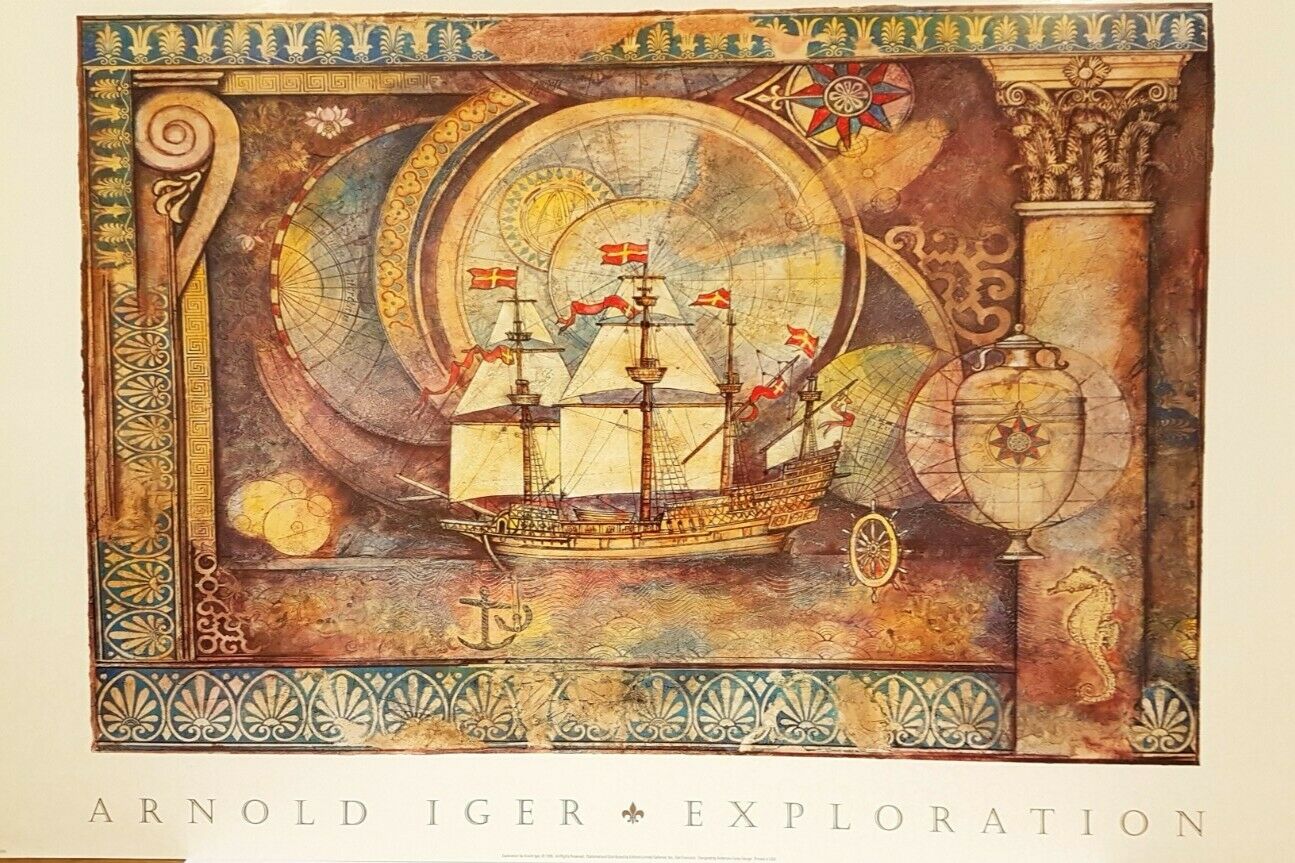 Exploration by Arnold Iger (Museum Art Print: 91.5cm x 61cm)