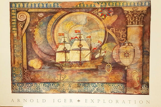 Exploration by Arnold Iger (Museum Art Print: 91.5cm x 61cm)