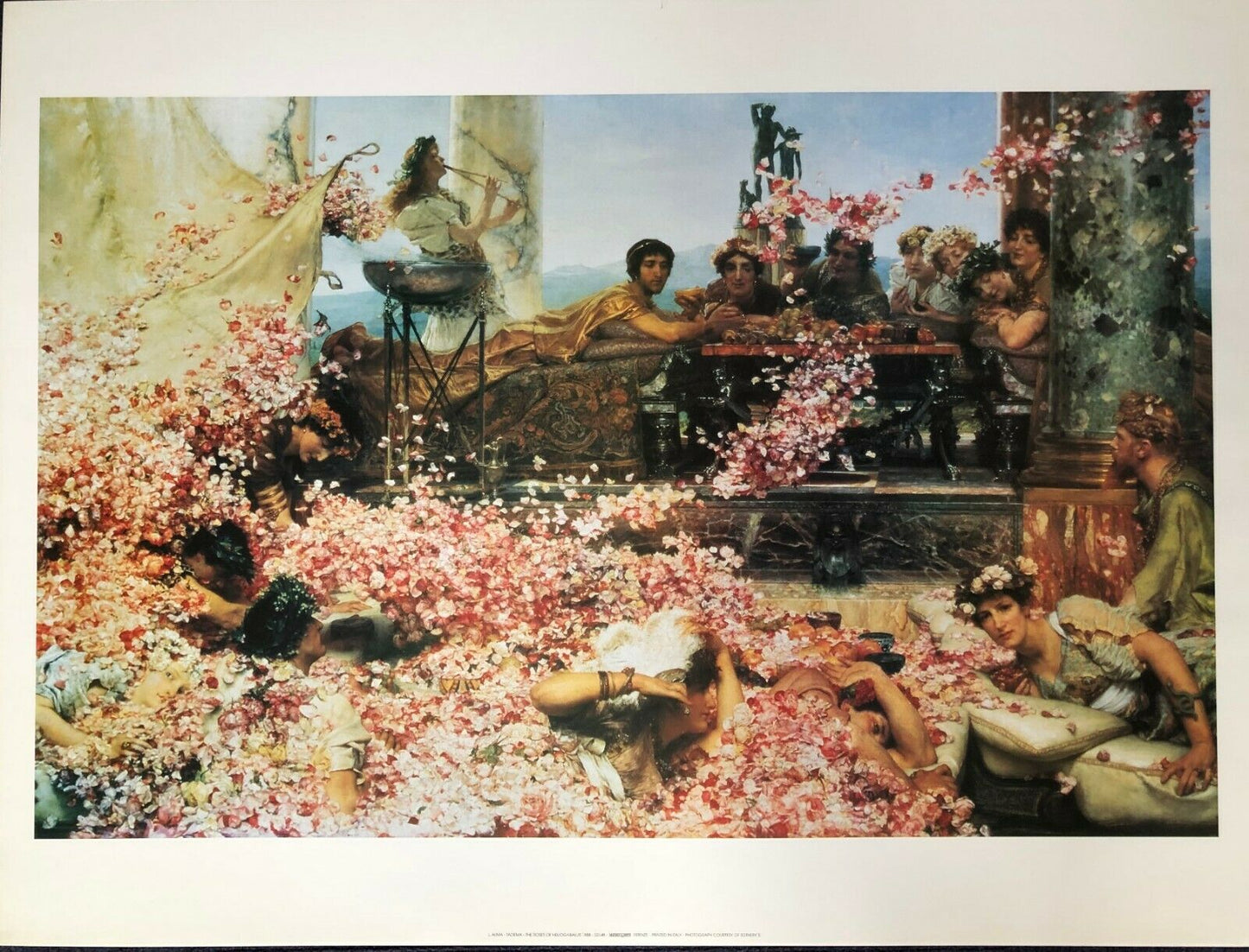 Roses of Heliogabalus by Lawrence Alma-Tadema (80cm x 60cm)