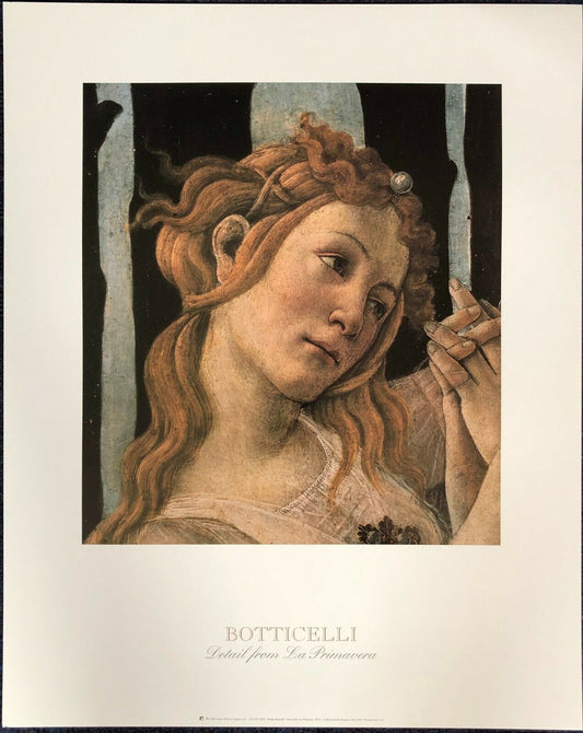 Detail from La Primavera by Sandro Boticelli (40cm x 51cm)