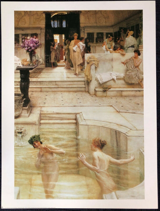 The Baths of Caracalla by Lawrence Alma-Tadema (60cm x 80cm)