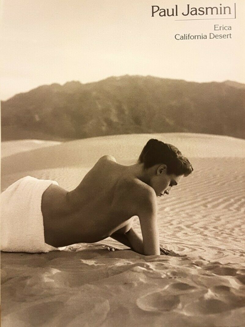 Erica, California Desert by Paul Jasmin (Black & White Photography, 60cm x 80cm)