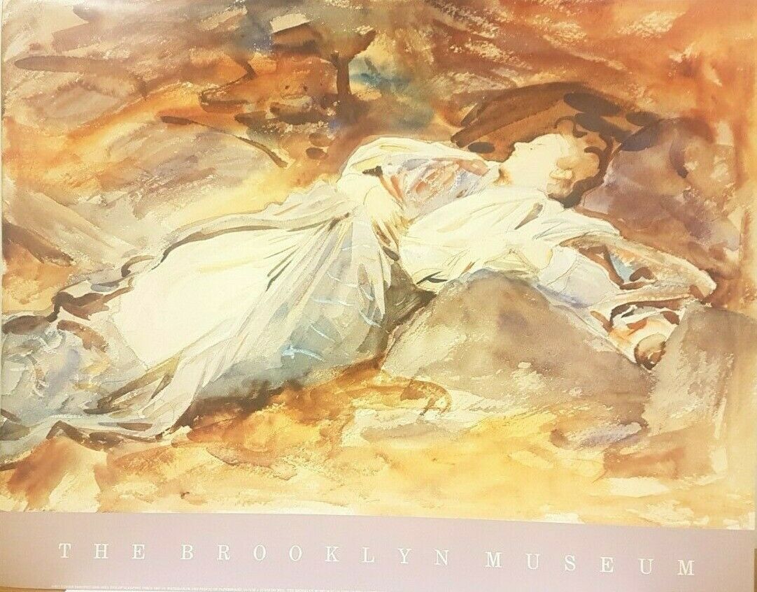 Violet Sleeping by John Singer Sargent (Museum Print, 84cm x 67cm)