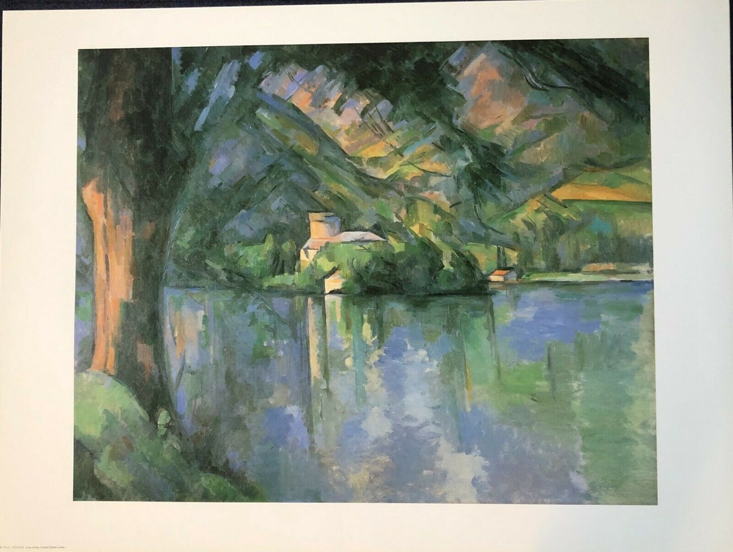 Le lac D'Annecy by Paul Cezanne (Colour Art Print, 80cm x 60cm)