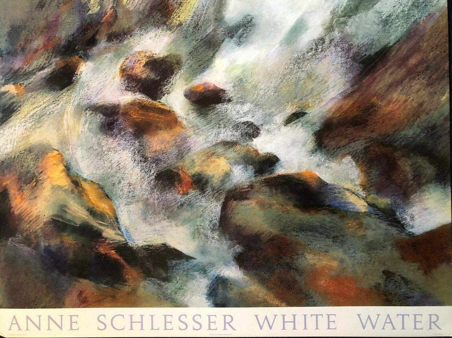 White Water by Anne Schlesser (Colour Art Print, 90.5cm x 69cm)