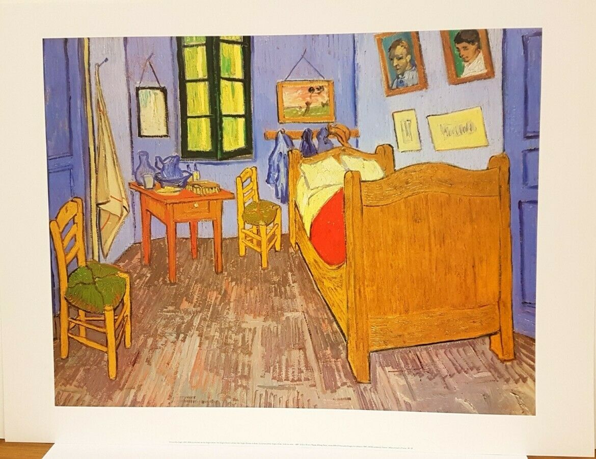 Bedroom in Arles by Vincent van Gogh (80cm x 60cm)