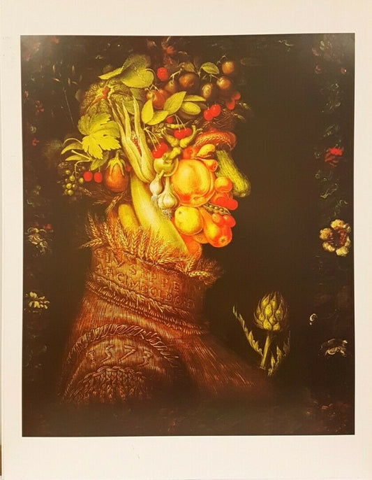 Museum Print: A Summer II, 1563 by Guisseppe Arcimboldo (60cm x 80cm)