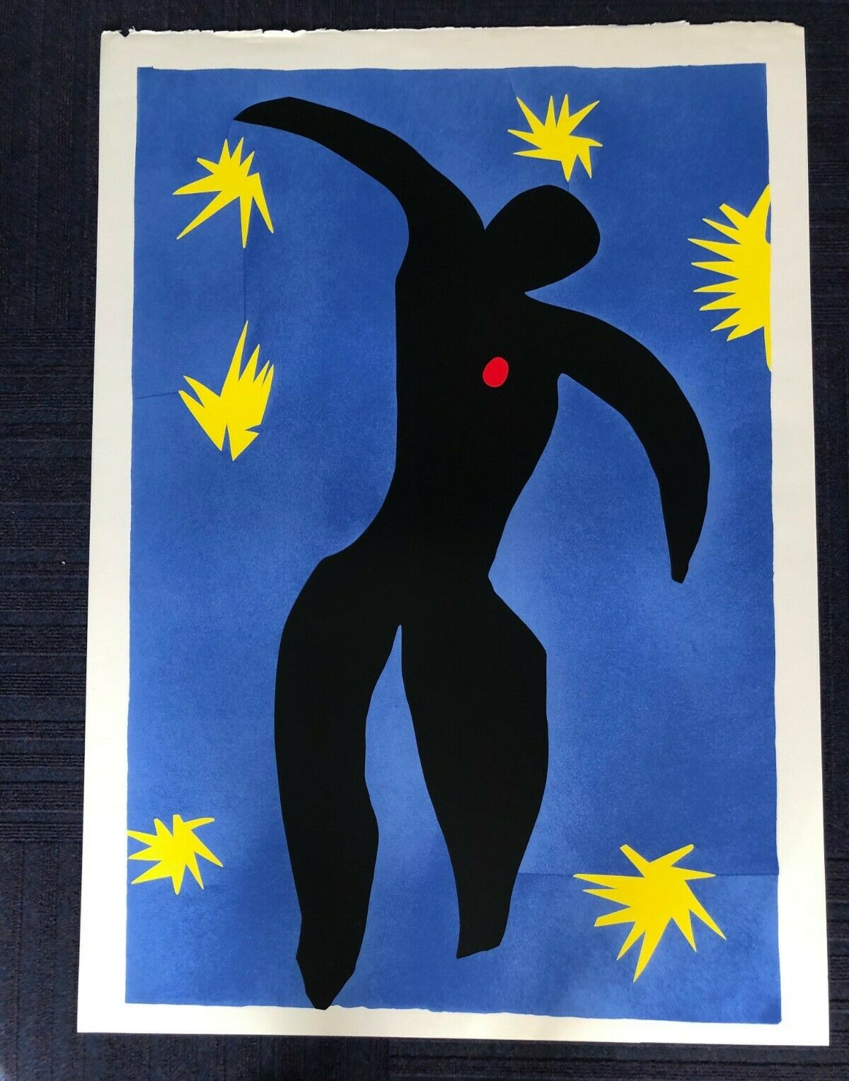 The Flight of Icarus by Henri Matisse (Handmade Paper, 70cm x 100cm)