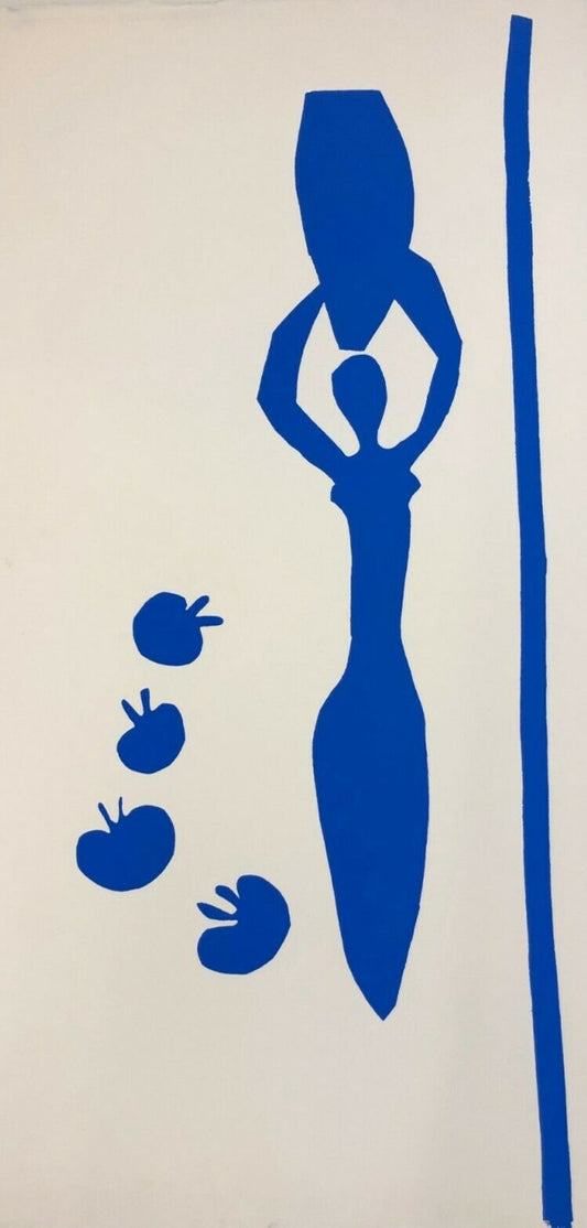 Femme a l'Amphore et Grenades by Henri Matisse (Handmade Paper, 50cm x 97.5cm)