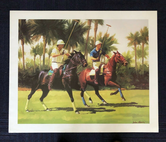 Polo by John Leone (Museum Art Print, Sports, 86cm x 71cm)