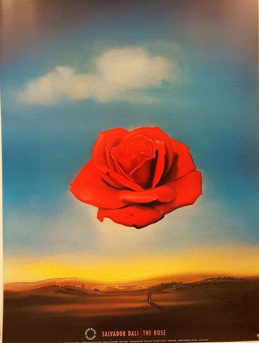 The Rose by Salvador Dali (Museum Art Print, 60cm x 80cm)