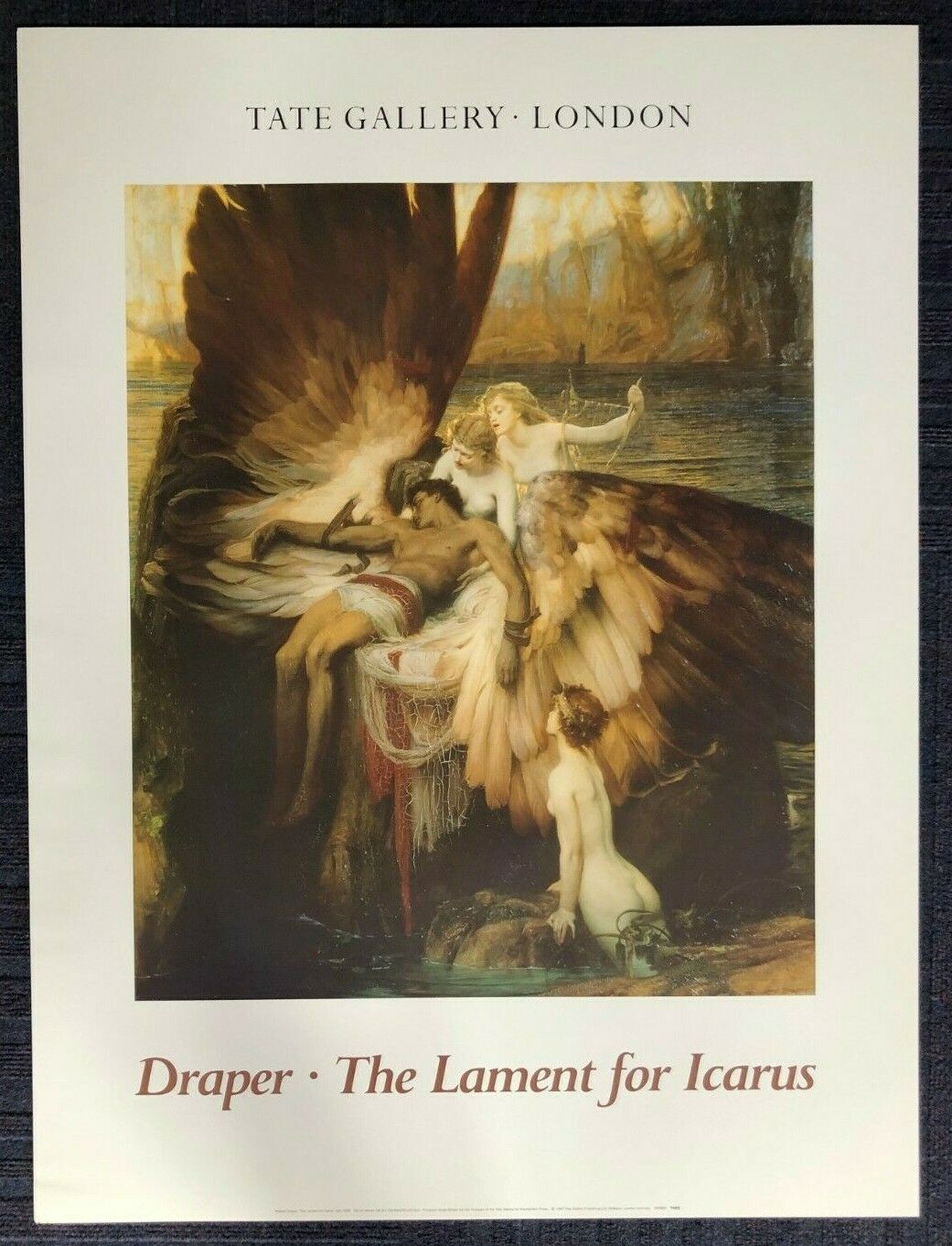 The Lament of Icarus by Herbert Draper (60cm x 80cm)