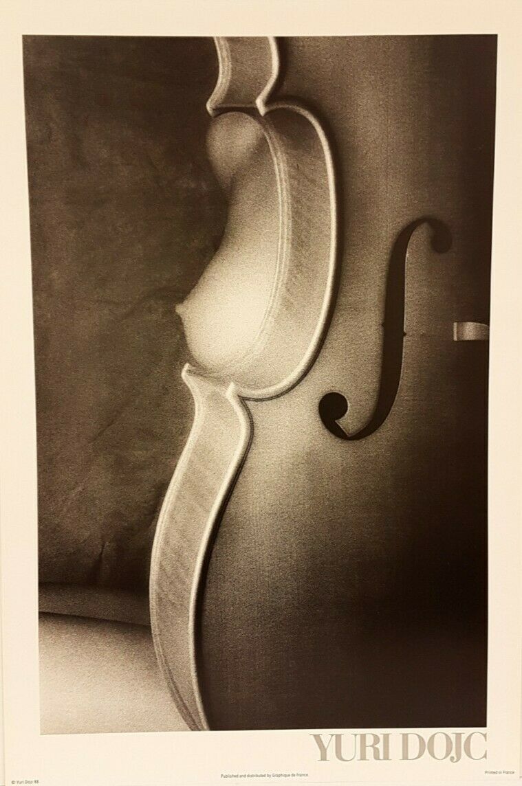 Untitled [Violon] by Yuri Dojc (Black & White Photography, 48cm x 71cm)