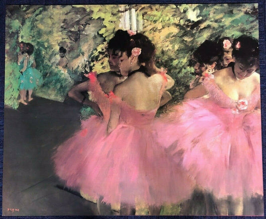 Dancers in Pink by Edward Degas (84cm x 69cm)