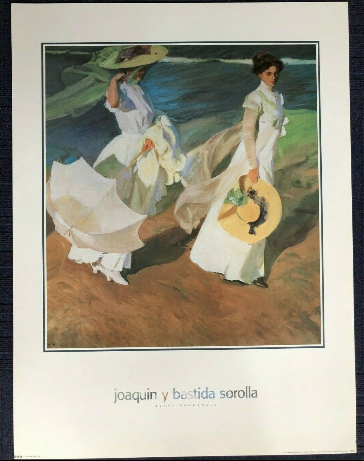 Beach Promenade by Joaquin Y Bastida Sorolla (60cm x 80cm)