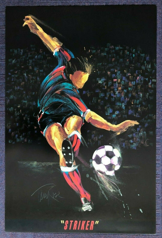 Striker by Terry Rose (61.5cm x 91.5cm)