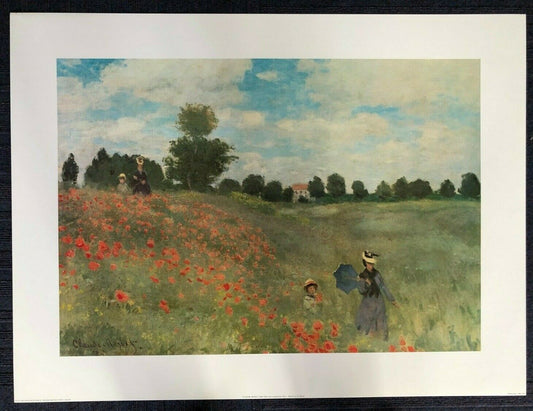 Les Coquelicots by Claude Monet (80cm x 60cm)