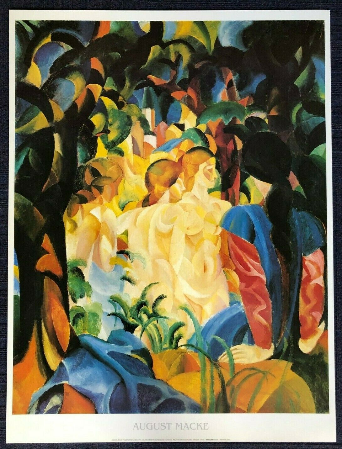 Badende Madchen by August Macke (60cm x 80cm)