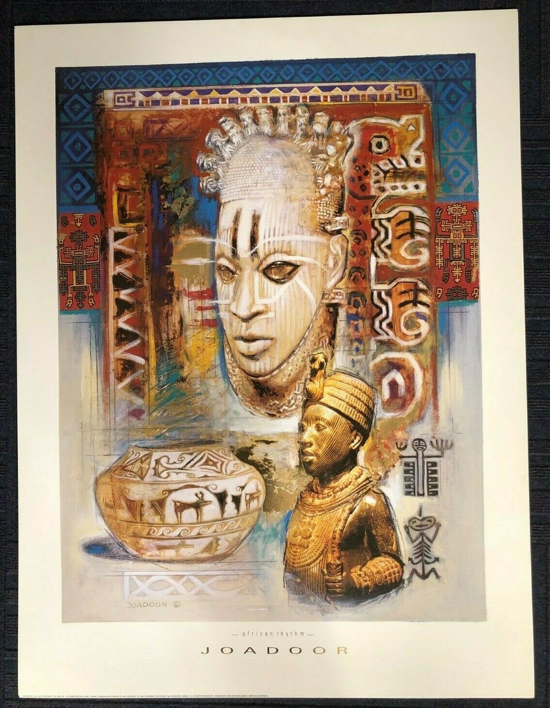 African Rhythm by Joadoor (60cm x 80cm)