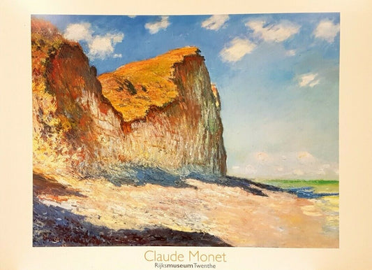 Cliffs near Pourville, 1882 by Claude Monet (Colour Print, 80cm x 60cm)