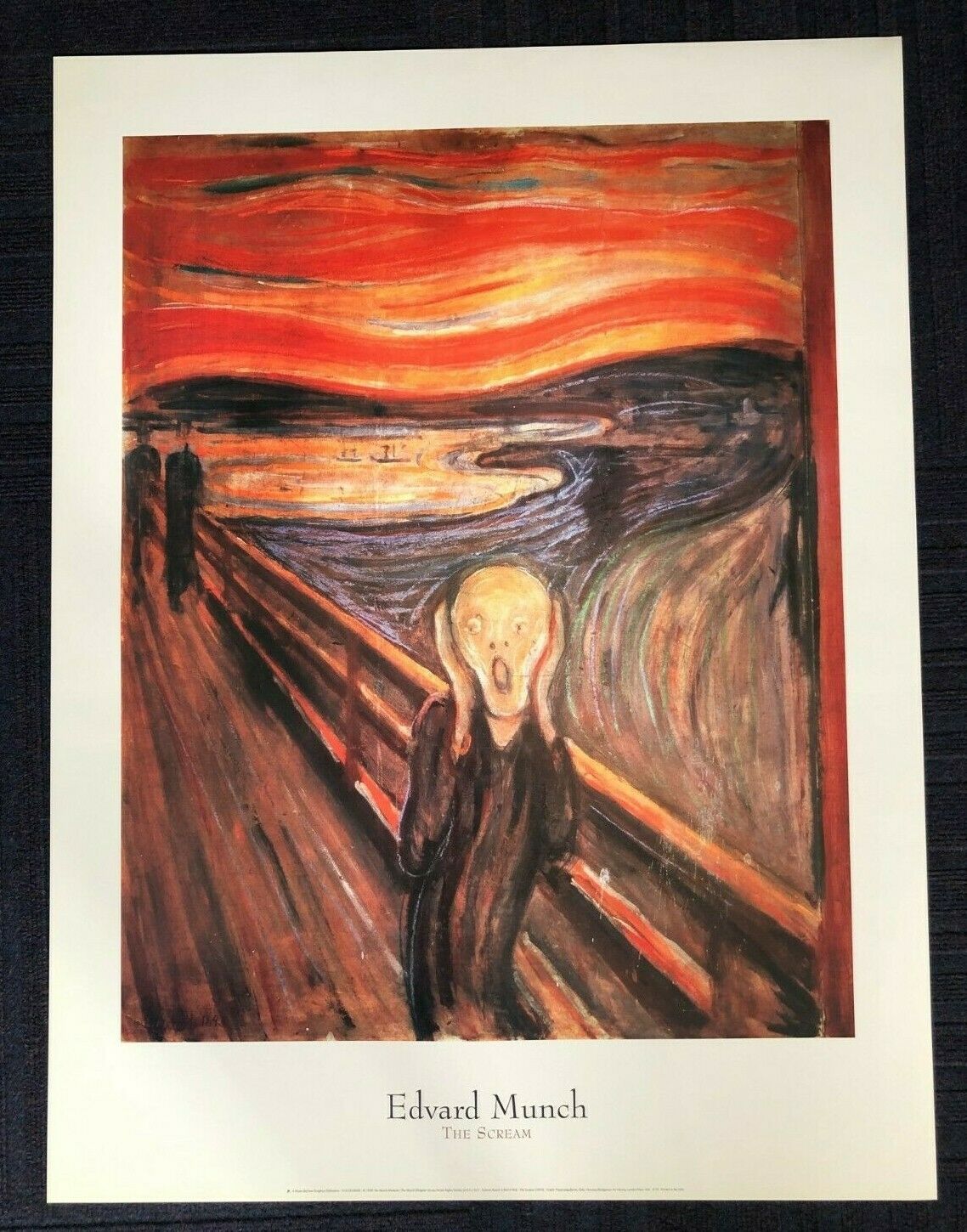 The Scream by Edward Munch (60cm x 80cm)