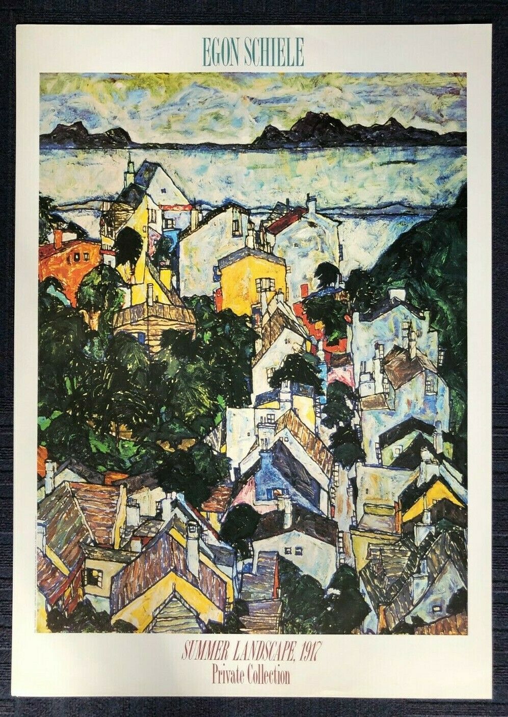 Summer Landscape by Egon Schiele (61cm x 86cm)