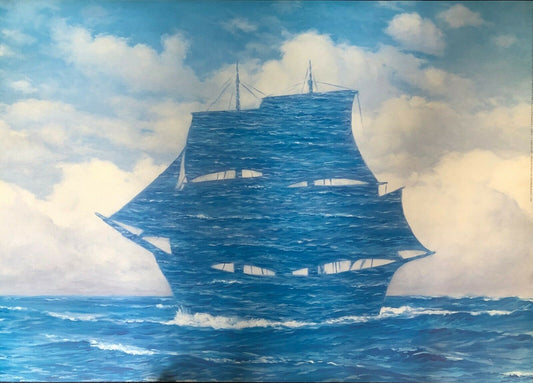 Le Sedecteur by Rene Magritte (70cm x 50cm)