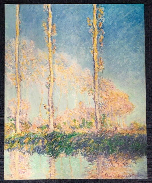 Untitled (Pink Trees Reflected) by Claude Monet (67cm x 83cm)