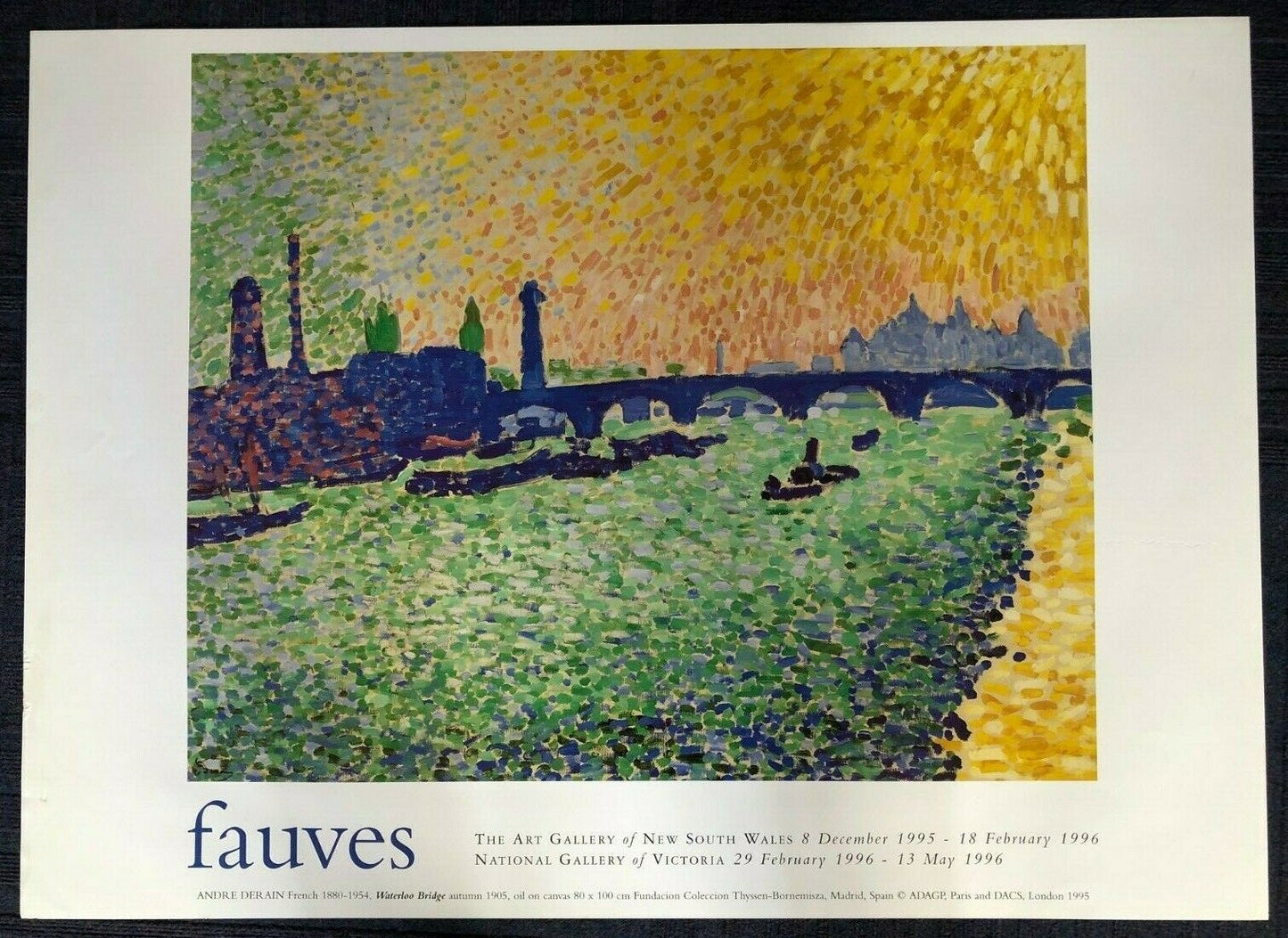 Waterloo Bridge by Andre Derain (94.5cm x 69cm)