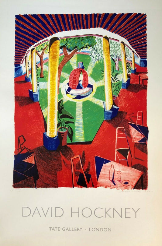 Views of Hotel III by David Hockney (76cm x 51cm)