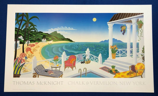 Crescent Bay by Thomas McKnight (133cm x 80cm)