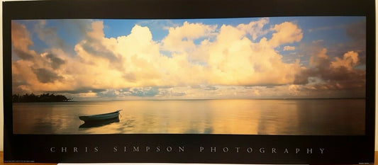 Pereybere, Mauritius by Chris Simpson (Photography Art Print, 95cm x 42cm)