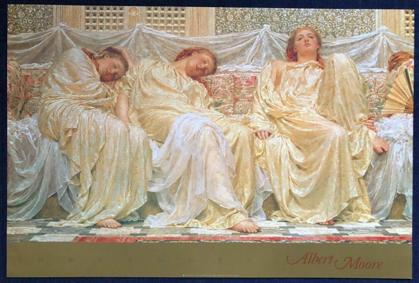 Dancers by Albert Joseph Moore (91.5cm x 61.5cm)