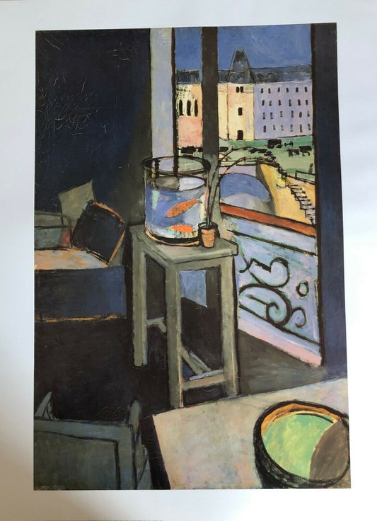 Interieur, Bocal de Poissons Rouges by Henri Matisse (Museum Print, 60cm x 80cm)