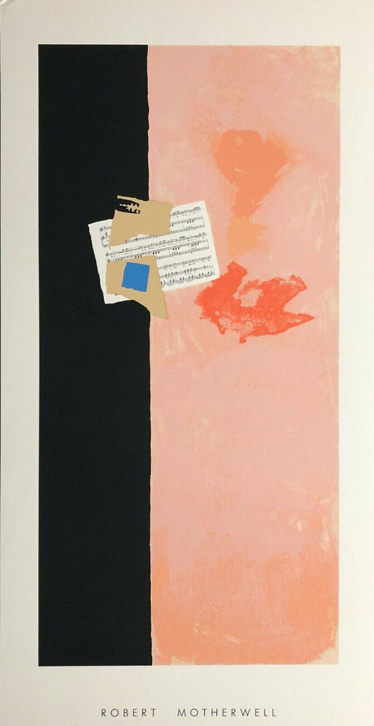 Untitled (Sheet Music) by Robert Motherwell (Oversized Print, 50cm x 97.5cm)