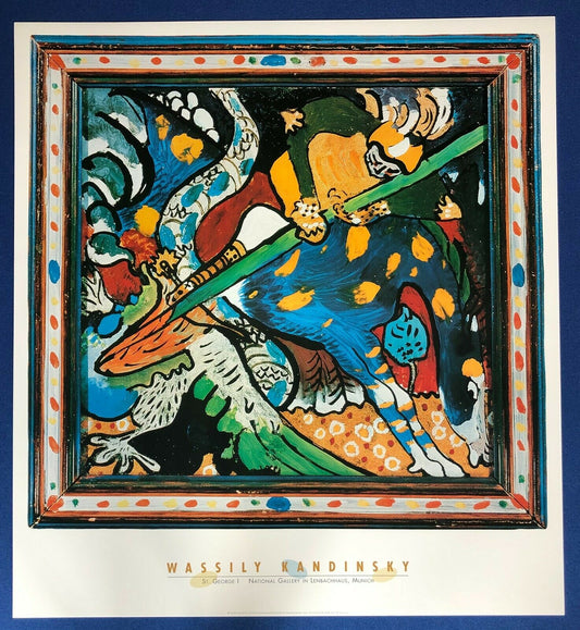 St. George I by Wasilly Kandinsky (103cm x 111cm)