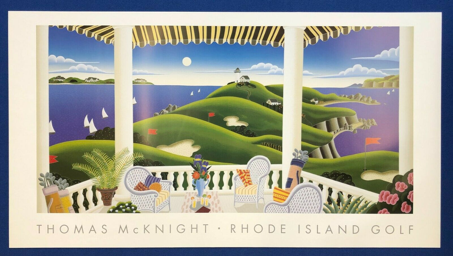 Rhode Island Golf by Thomas McKnight (79.5cm x 135cm)