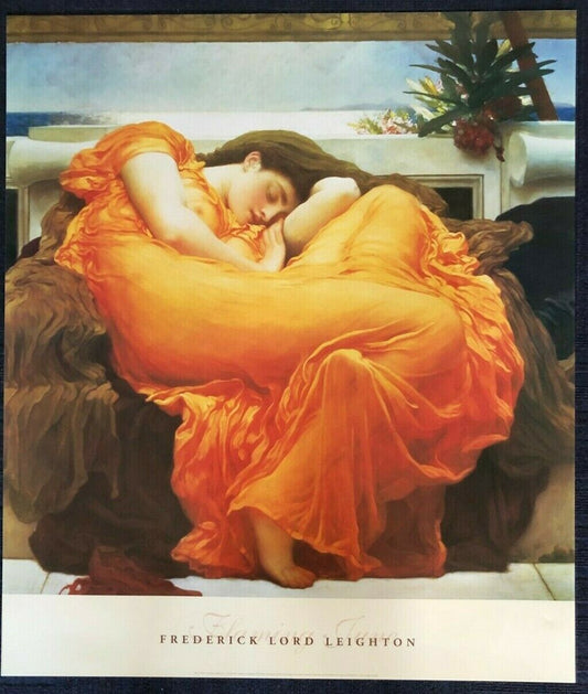 Flaming June by Frederick Lord Leighton (68.5cm x 80cm)