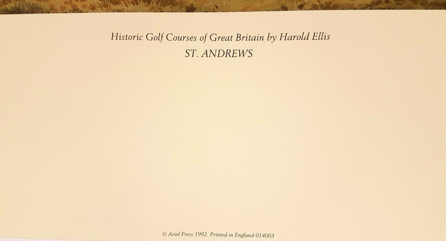 AHistoric Golf Courses of Great Britain by Harold Ellis (66cm x 51cm)