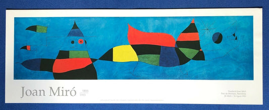 Per a David, 1964 by Joan Miro (130.5cm x 48cm)