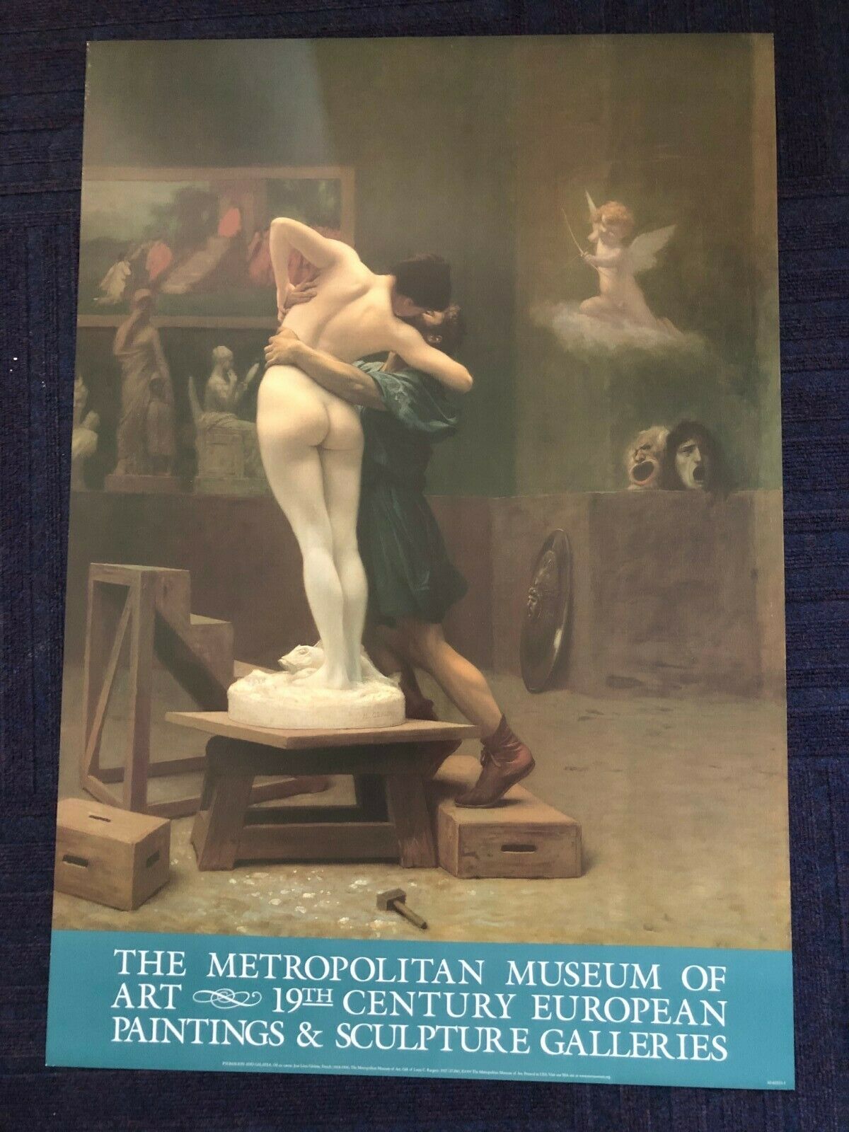 Pygmalion and Galatea by Jean-Léon Gérôme (Museum Print, 61cm x 89cm)