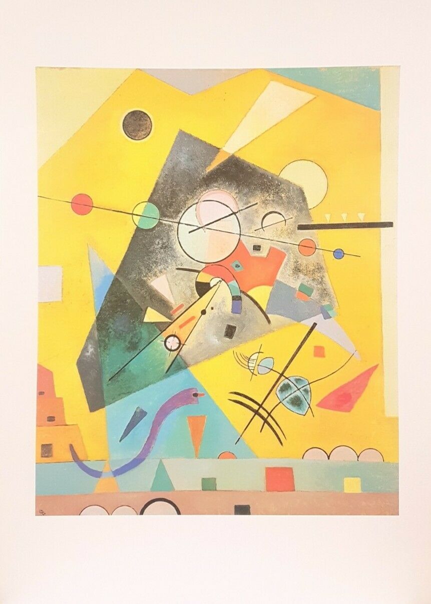 Quiet Harmony by Wasilly Kandinsky (Museum Print, 70cm x 100cm)