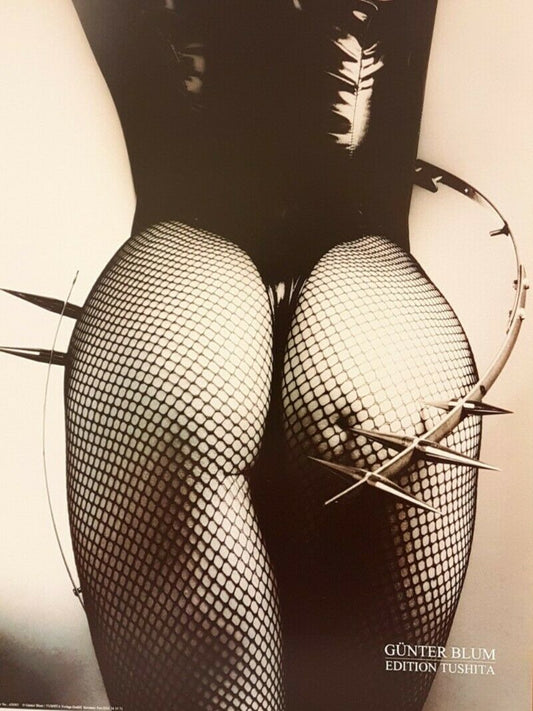 Untitled [Back with Spikes] by Silvio Panosetti (Black & White Art Photography)