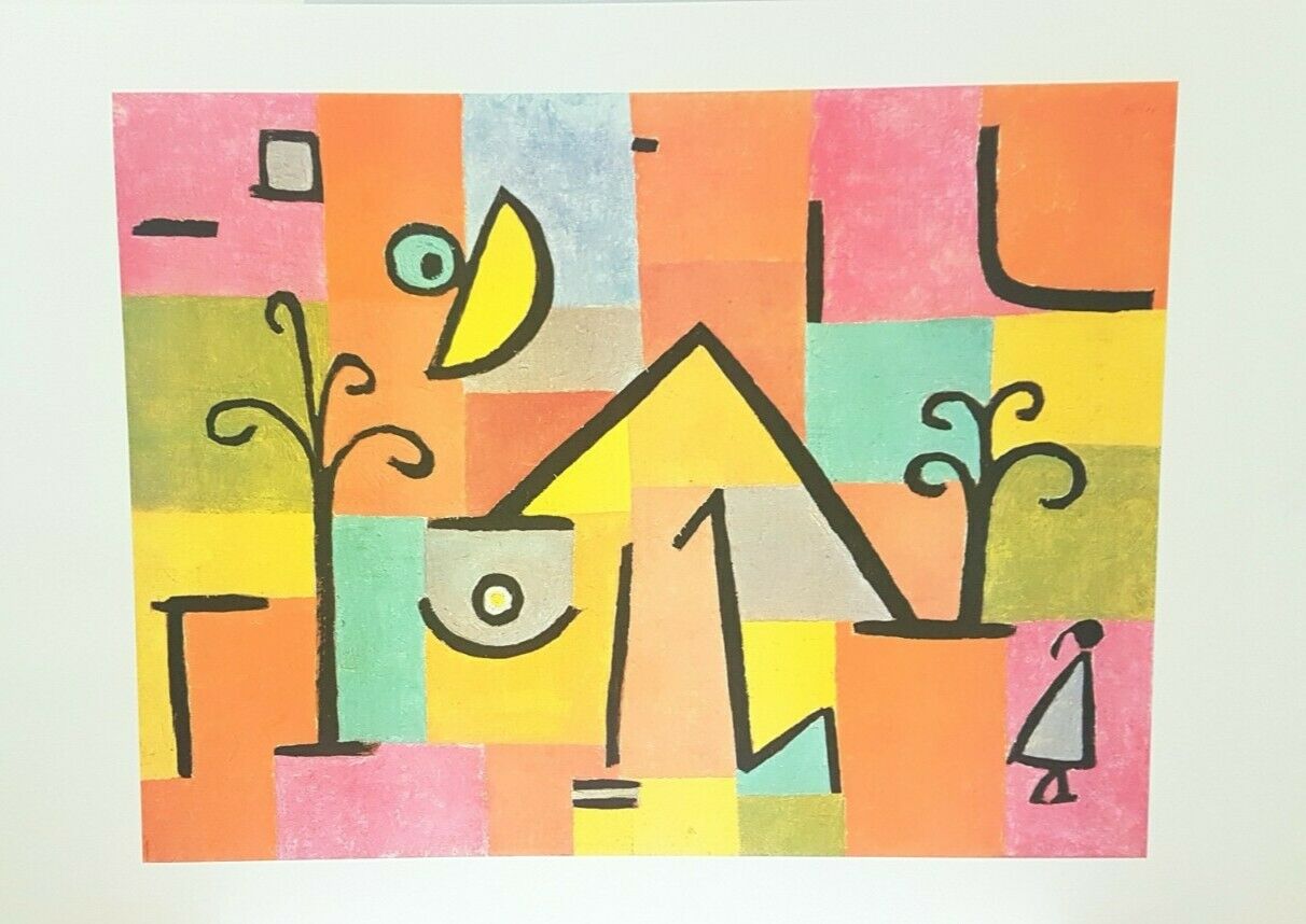 Comforts of the Orient by Paul Klee (Museum Print, 70cm x 100cm)