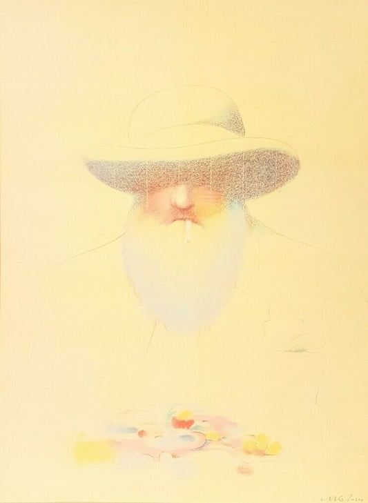 Untitled [Self-Portrait] by Monet/Giverny (Colour Print, 61cm x 92cm)