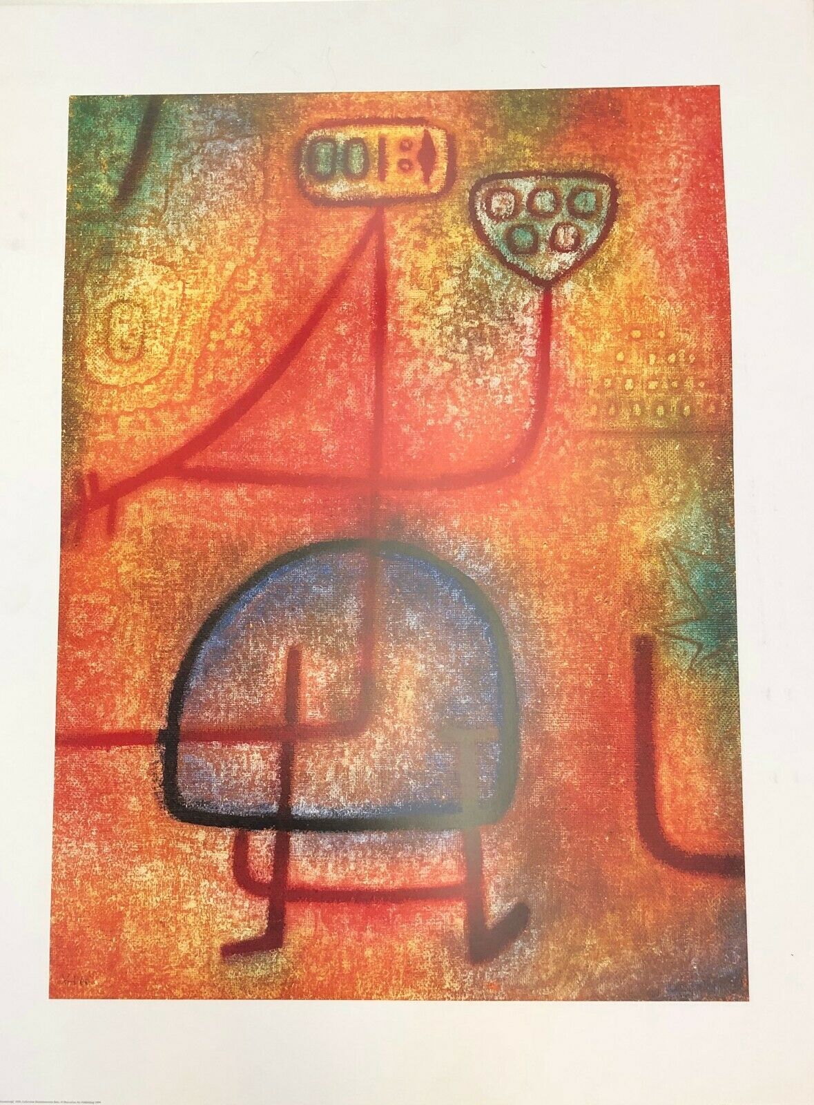 Museum Print: Der Schöne Blumentopf, 1939 by Paul Klee (70cm x 90cm)